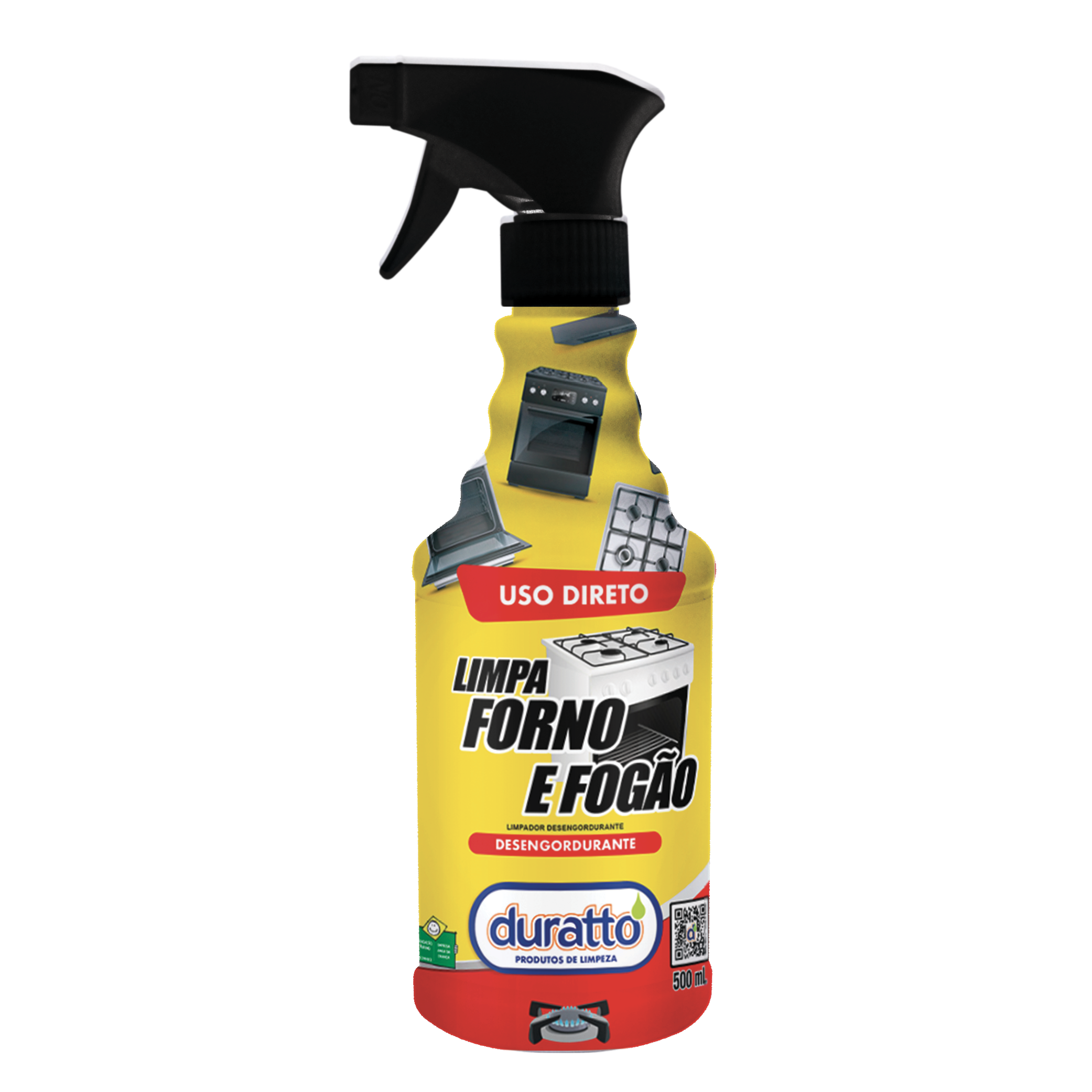 LIMPA FORNO E FOGÃO 500ML