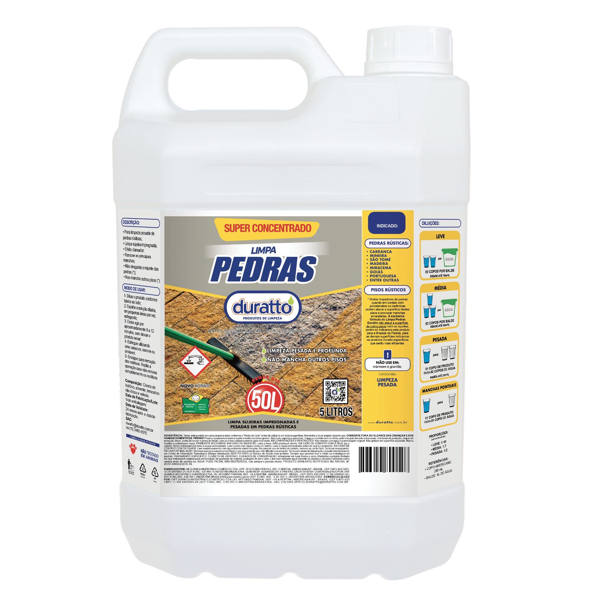 LIMPA PEDRAS 5L