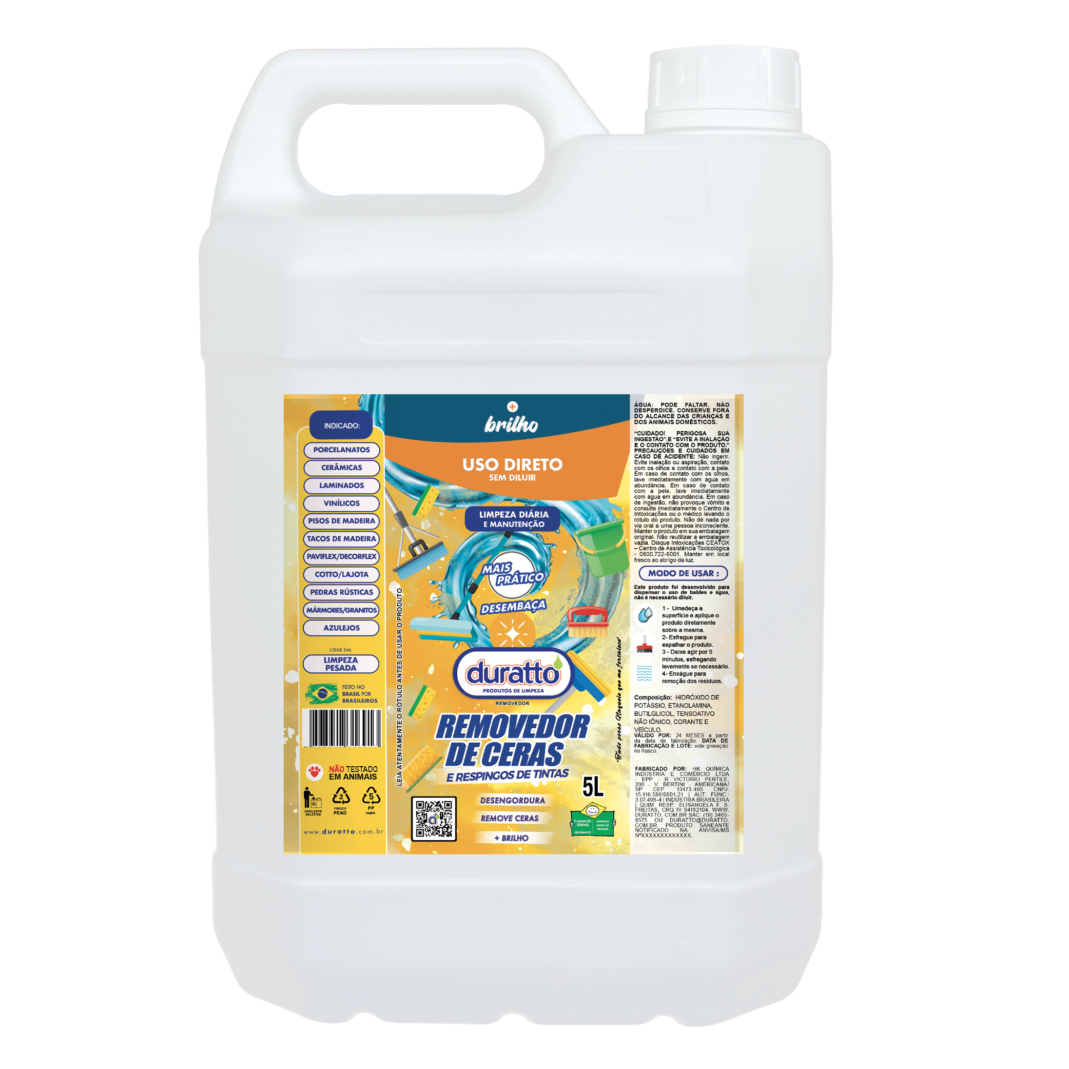 REM DE CERAS E RESP TINTAS USO DIRETO 5L