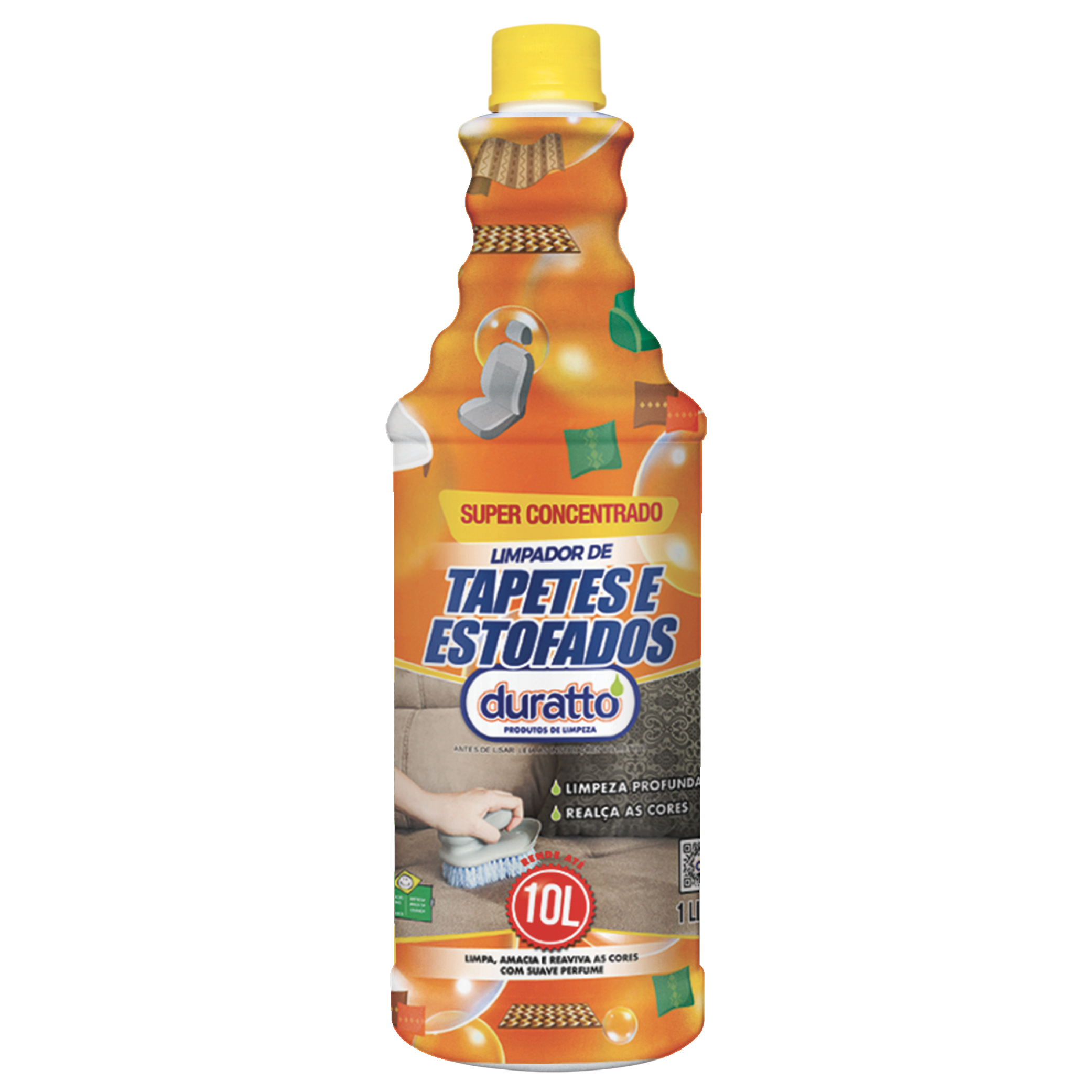 LIMPADOR DE TAPETES E ESTOFADOS 1L