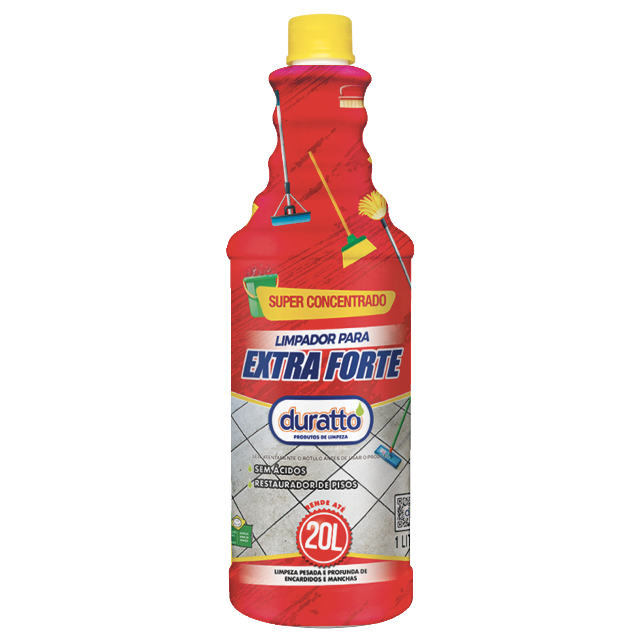 LIMPADOR EXTRA FORTE PARA PISOS 1L