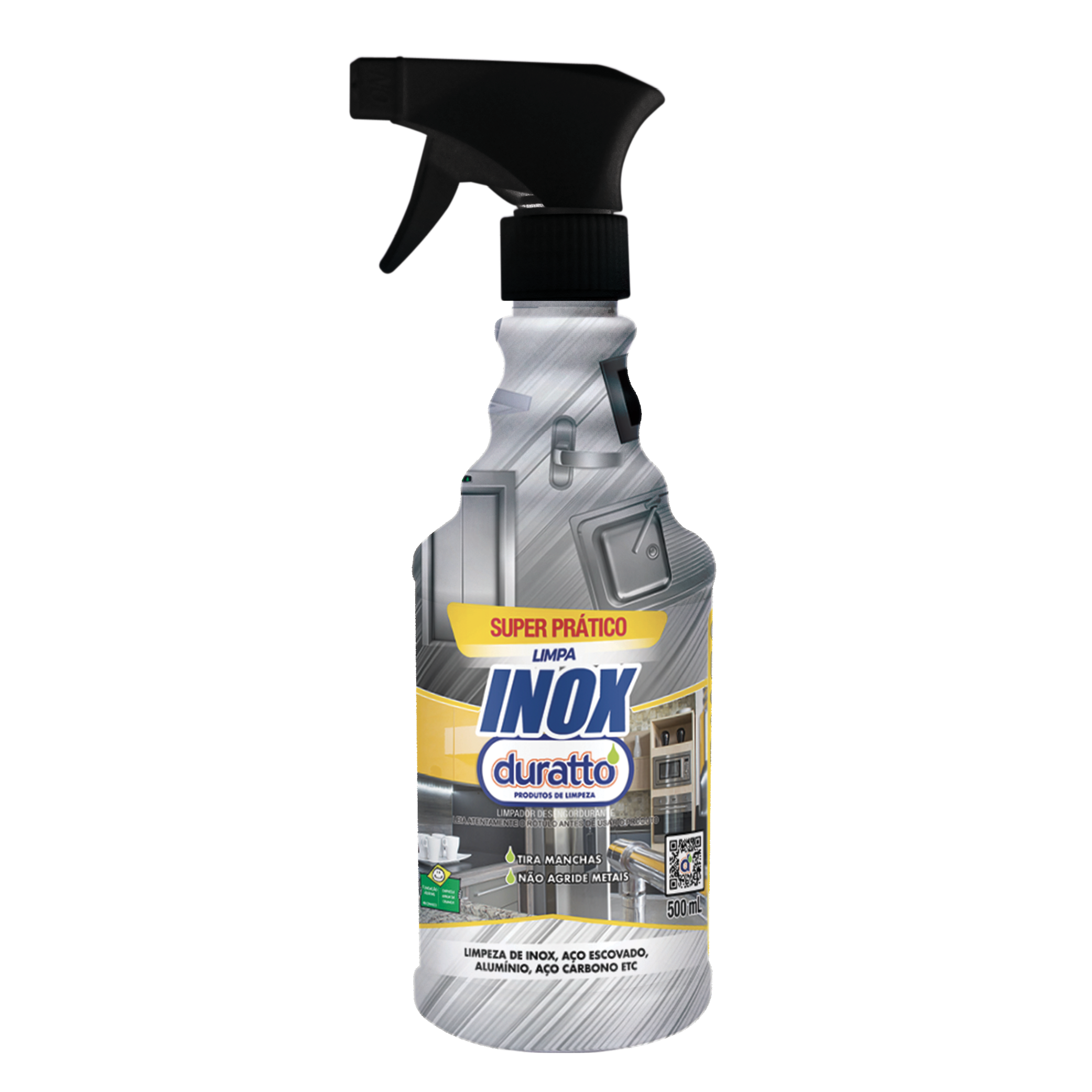 LIMPA INOX 500ML C/ GATILHO