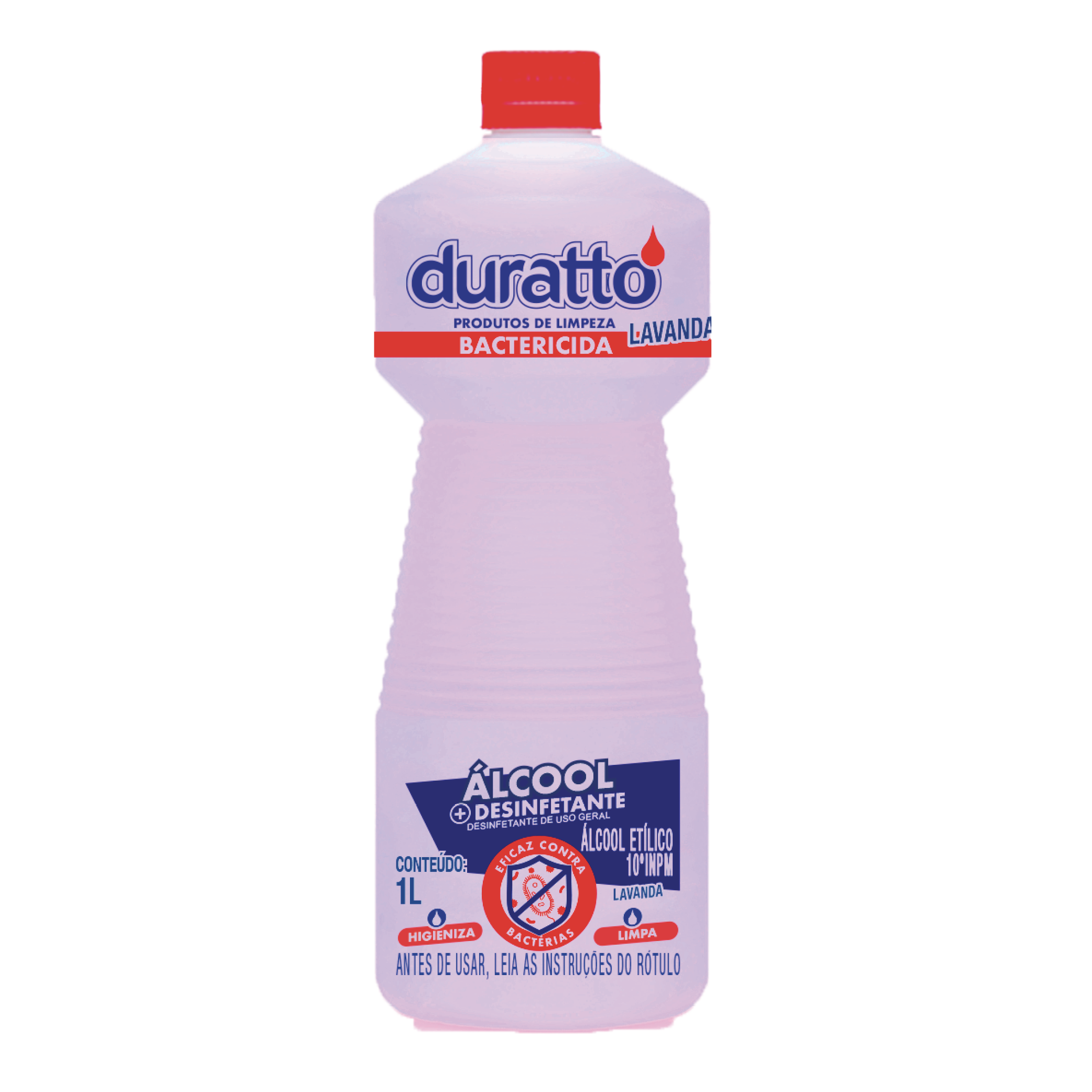 ALCOOL BACTERICIDA 1L - LAVANDA